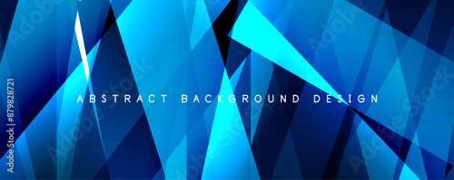 Breaking Glass Background, Kaleidoscope effect. Transparent Straight Lines. Dynamic Light Rays effect. Vector Illustration For Wallpaper, Banner, Background, Card, Book Illustration, landing page