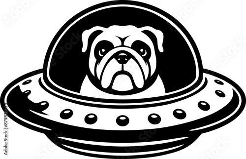 Bulldog in UFO