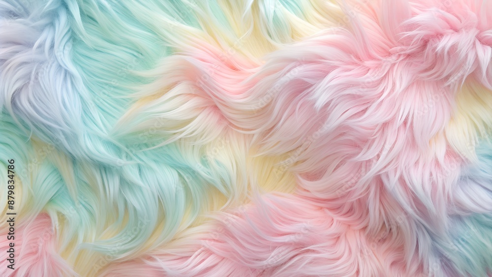 Fototapeta premium background of wool of different colours , pastel colours, minimalism