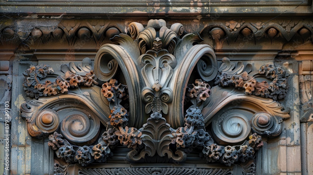 Architectural Detail of a Building Architectural Detail of a Building