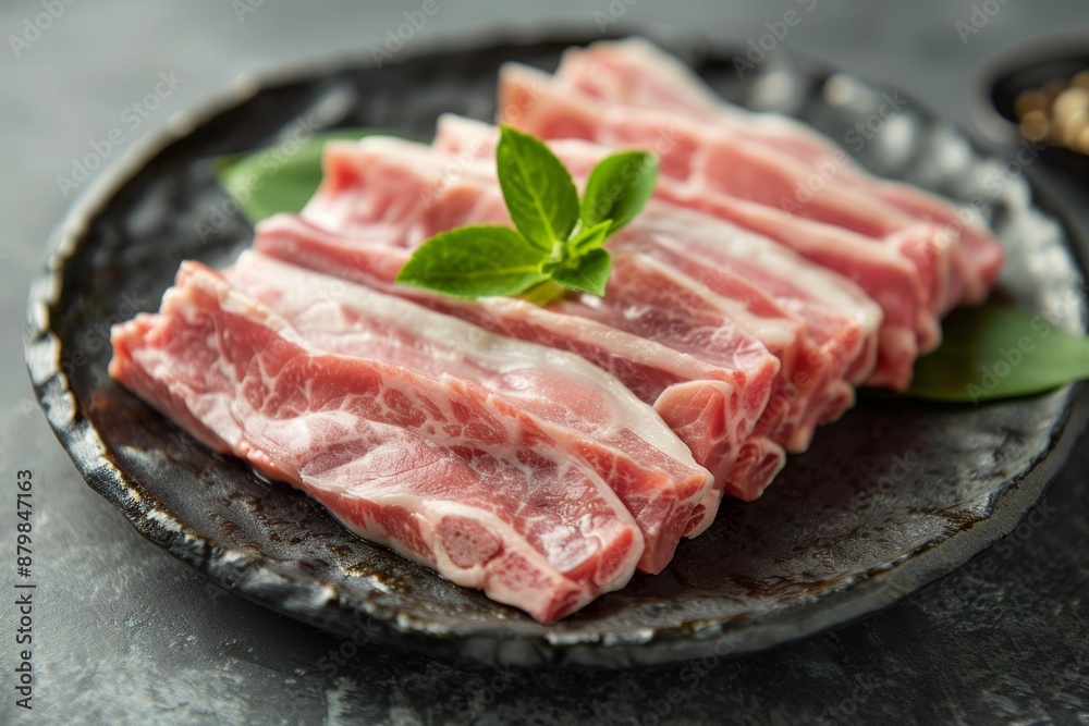 Shabu shabu pork loin from Yamagata Shabu shabu pork loin from Yamagata