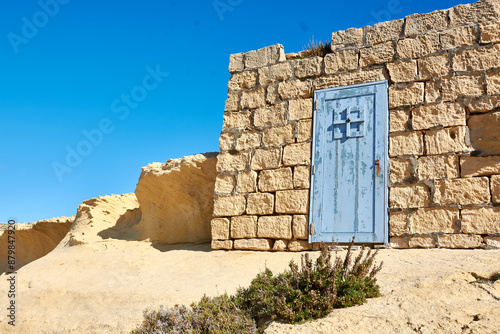 Old door to the fortress