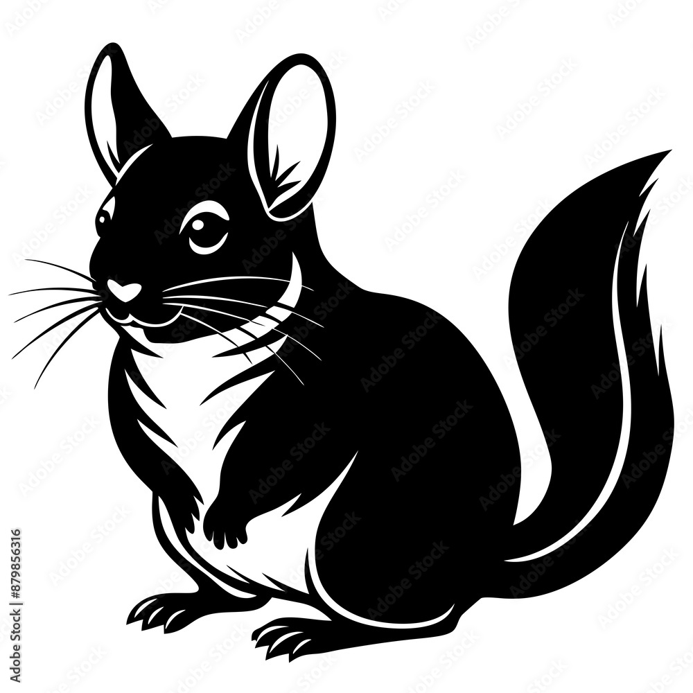 black and white squirrel black and white squirrel