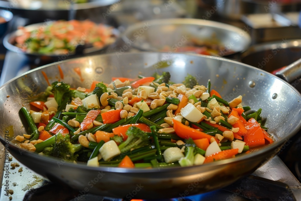 Vegetables with peanut dressing Vegetables with peanut dressing