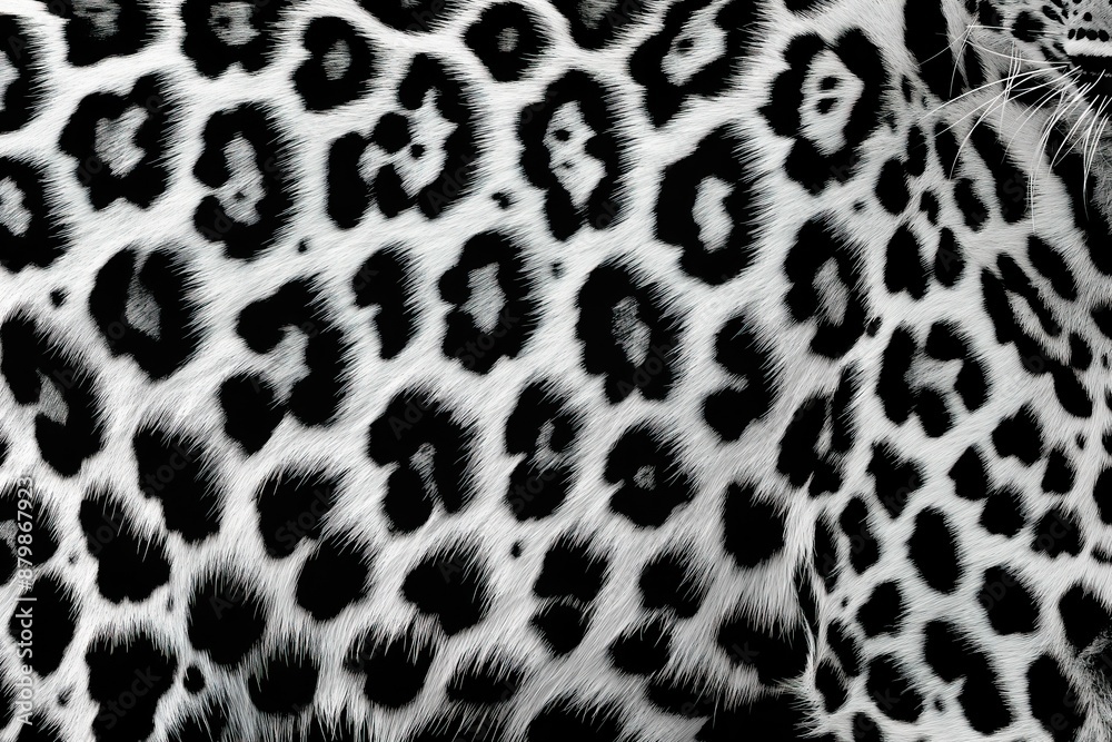 Leopard skin texture. Animal skin pattern. Black and white background. Leopard skin texture. Animal skin pattern. Black and white background.