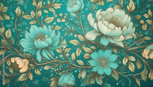 beautiful floral pattern, vintage, wallpaper, stationary, pattern, flowers, decoration, design, textile, decor, nature, blossom, backdrop, walls, paper, bold, delicate, background, phone wallpaper