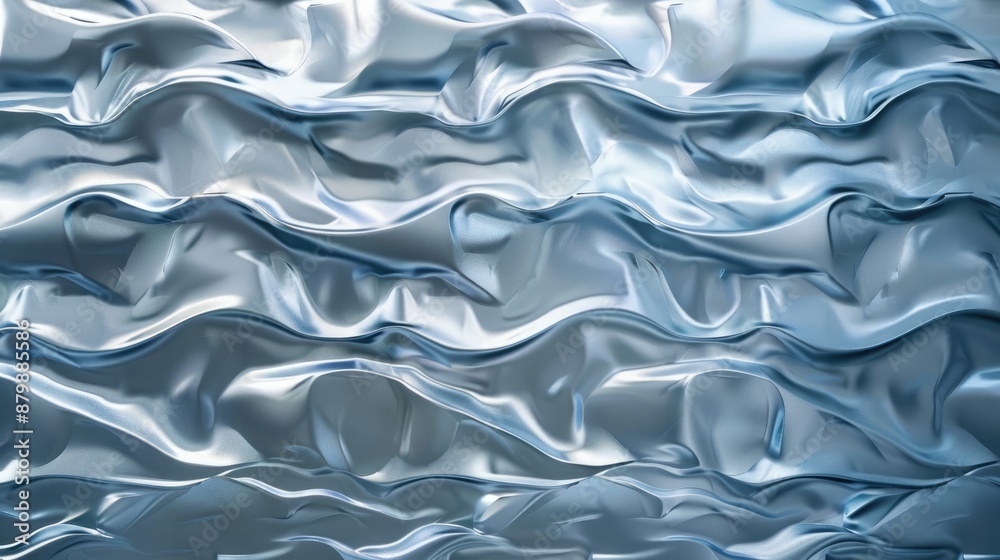 Fototapeta premium Modern 3D design with repeating Matte shimmer 3d pattern