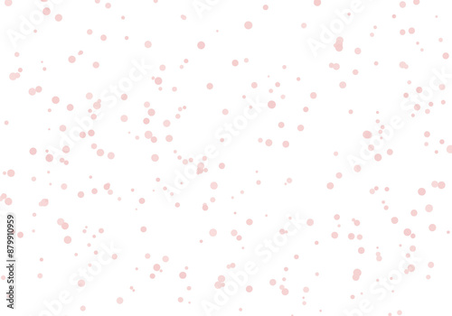 Rosa Punkte - Minimalistischer Hintergrund