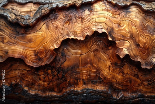 Wallpaper Mural Wood Grain natural texture background Torontodigital.ca