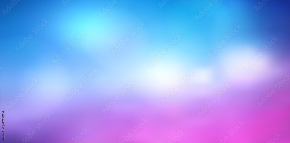 Vector abstract background with blue and pink gradient for poster, banner. Abstract summer sky landscape. Blurred cover template EPS 10 Vector abstract background with blue and pink gradient for poster, banner. Abstract summer sky landscape. Blurred cover template EPS 10