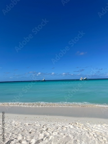 beach and blue sky