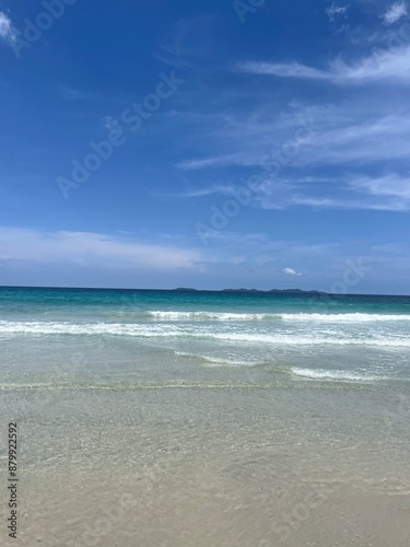 beach and sea
