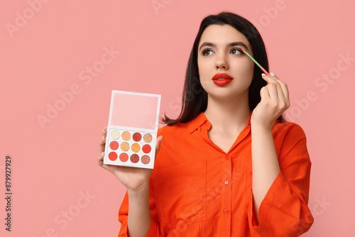 Beautiful young woman with ...