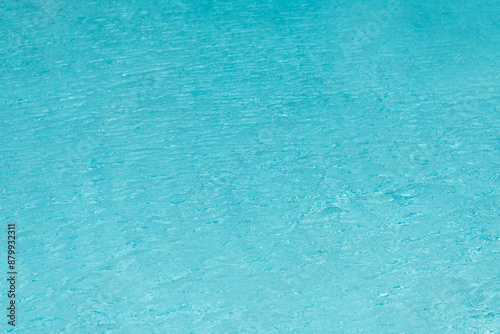 Wallpaper Mural Summer vacation. Spa resort on summer vacation. Pool side resort with pool water surface background. Sea ripples on blue pool background. Sea background. Swimming pool rippled. Sea voyage Torontodigital.ca