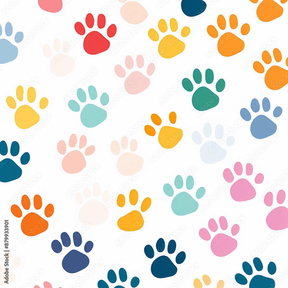 Fototapeta premium pattern with cats