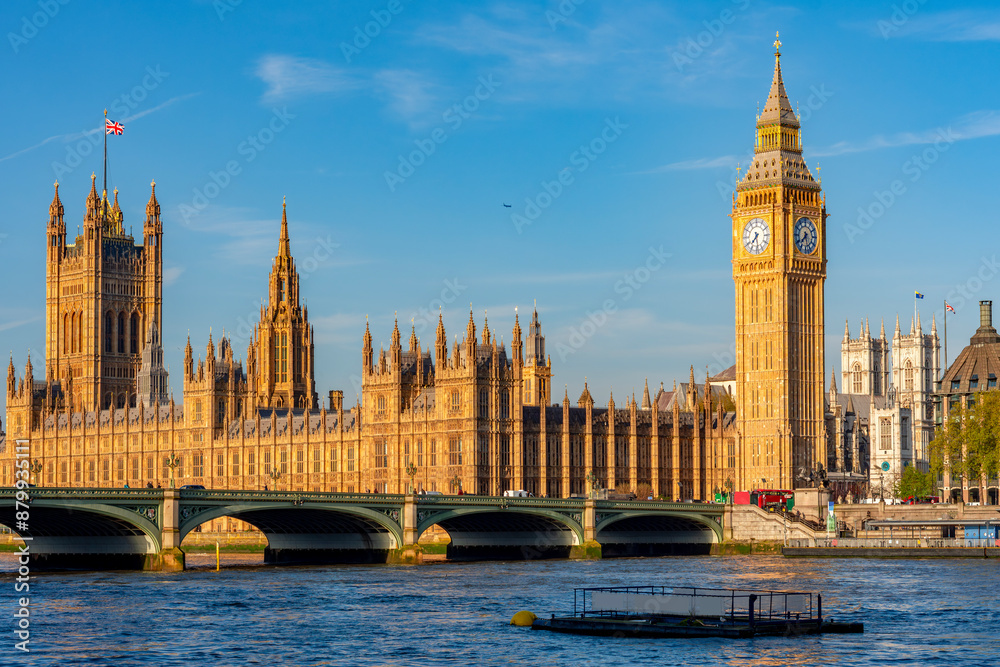 Obraz premium Big Ben and Houses of Parliament, London, UK