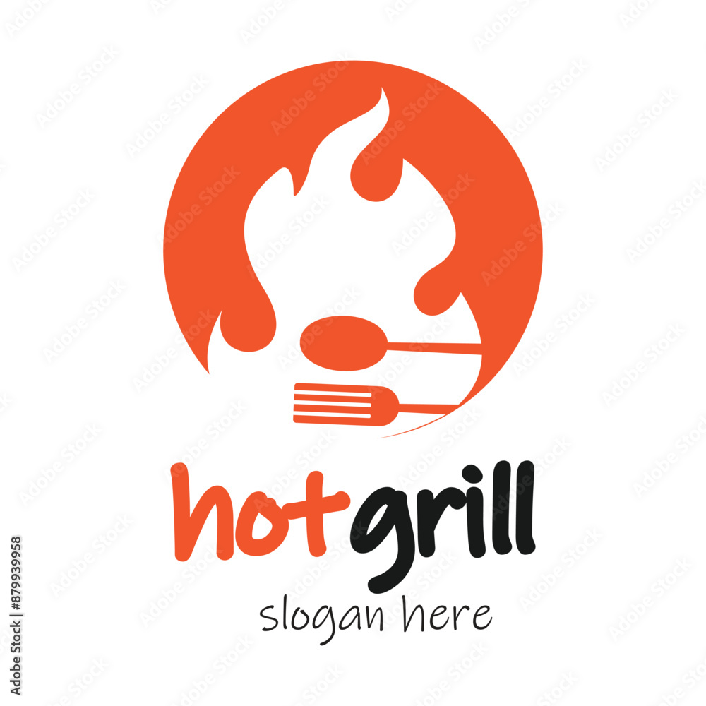 Fire logo design simple concept Premium Vector Fire logo design simple concept Premium Vector