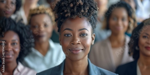 Diversity and smiling for office leadership, management, and teamwork. Diverse, proud employee executives smiling with professional goals