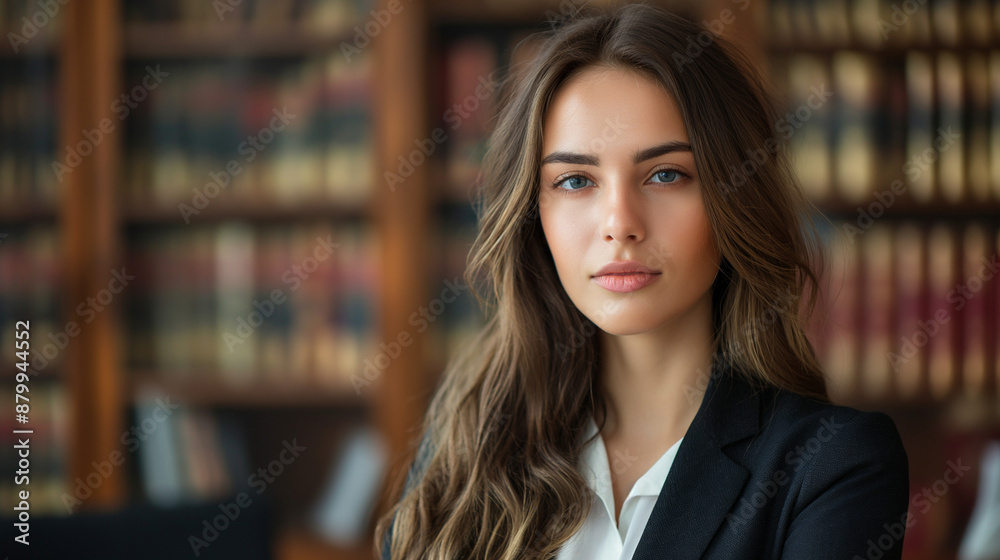 Portrait of young female Lawyer in the office Portrait of young female Lawyer in the office