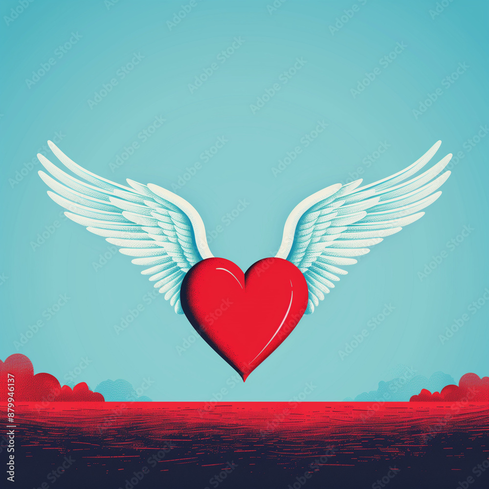 Heart with wings, Flying heart, Love takes flight, Winged heart, Heart soaring, Symbol of love, Love in the air, Heart in flight, Heart and wings, Heart soaring high, Heart with angel wings, Love flyi Heart with wings, Flying heart, Love takes flight, Winged heart, Heart soaring, Symbol of love, Love in the air, Heart in flight, Heart and wings, Heart soaring high, Heart with angel wings, Love flyi