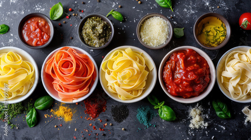 Development of new products for pasta and different flavored sauces.