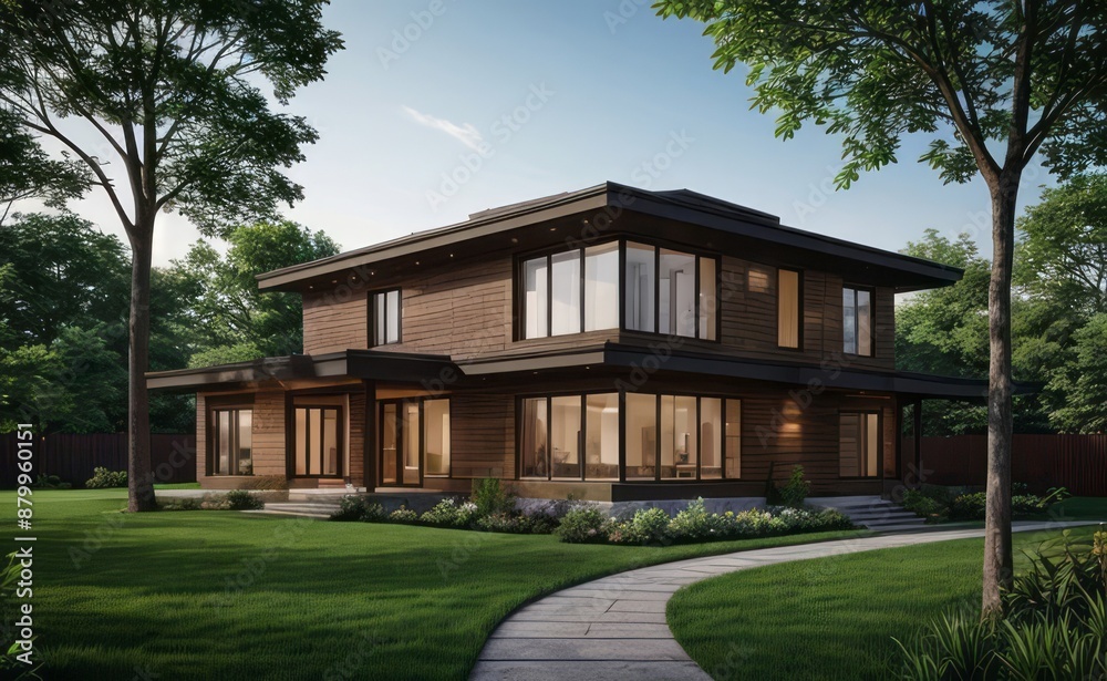 modern exterior home made with glasses modern exterior home made with glasses