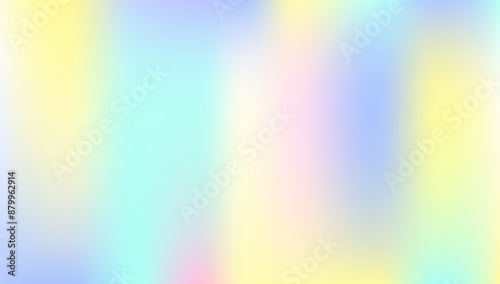 Pearlescent Gradient. Modern Foil. Violet Shiny Background. Holographic Background. Liquid Light. Soft Minimalist Backdrop. Blur Concept. Hologram Texture. Purple Pearlescent Gradient © Holo Art
