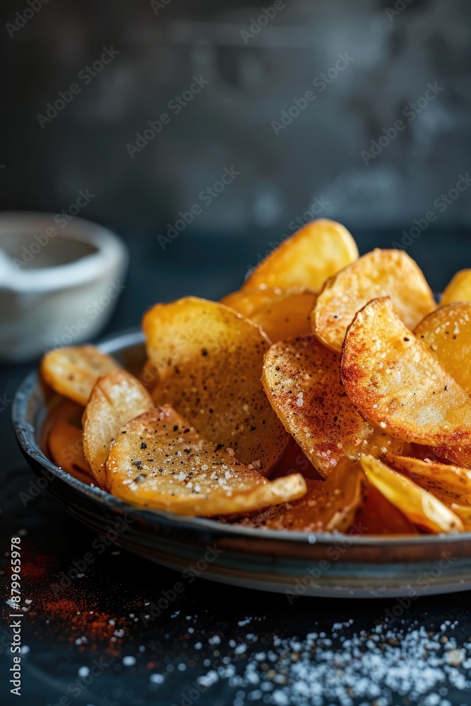 Crispy Fried Potato, A Golden Delight