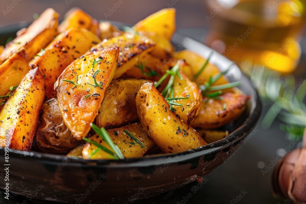 Crispy Fried Potato, A Golden Delight Crispy Fried Potato, A Golden Delight