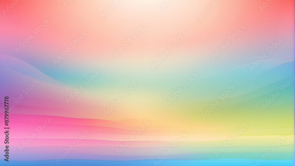 Obraz premium Colorful abstract gradient background illustration