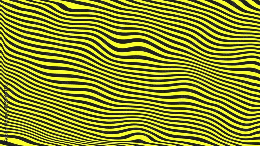 Yellow And Black Stripe Line Abstract Pattern Background Yellow And Black Stripe Line Abstract Pattern Background