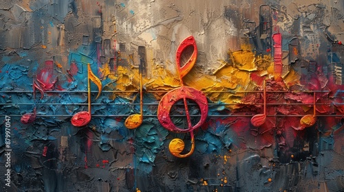 Abstract Musical Composition