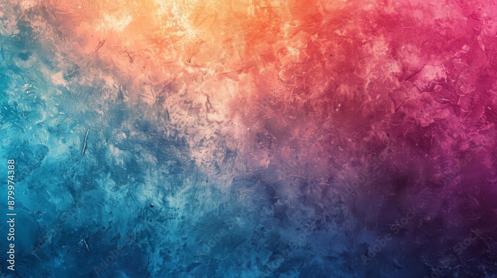 Fototapeta premium Cosmic Nebula with Bright and Vivid Colors
