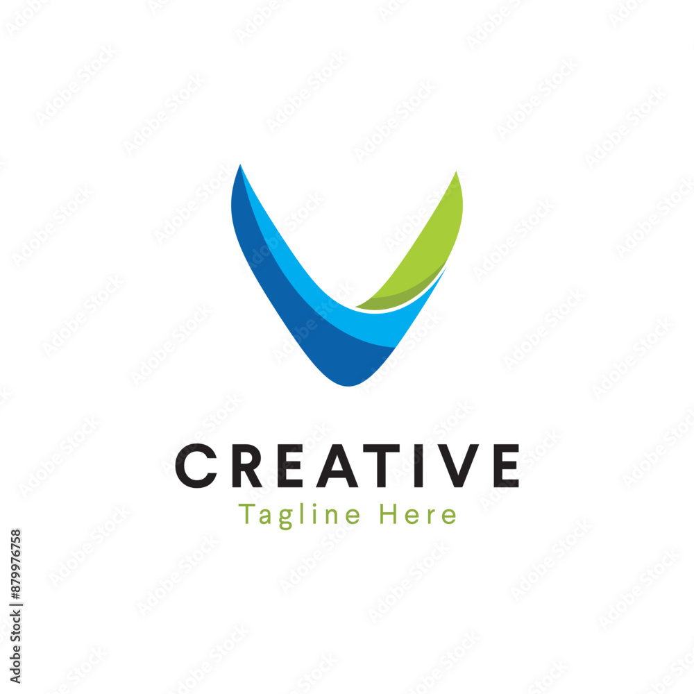 V monogram logo design inspiration concept, minimalist and simple design V monogram logo design inspiration concept, minimalist and simple design