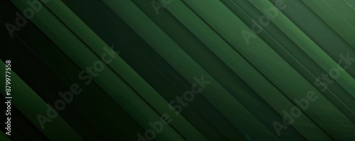 Dark green background with diagonal stripes of a gradient Generative AI