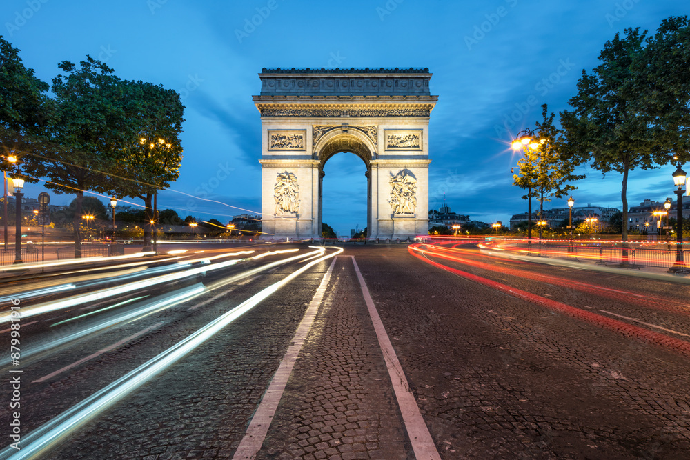 Arc de Triomphe in Paris, France