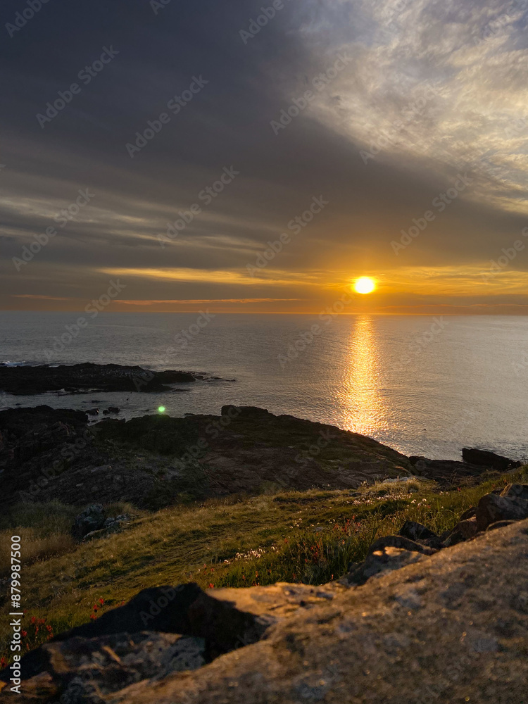 Fototapeta premium sunset over the sea