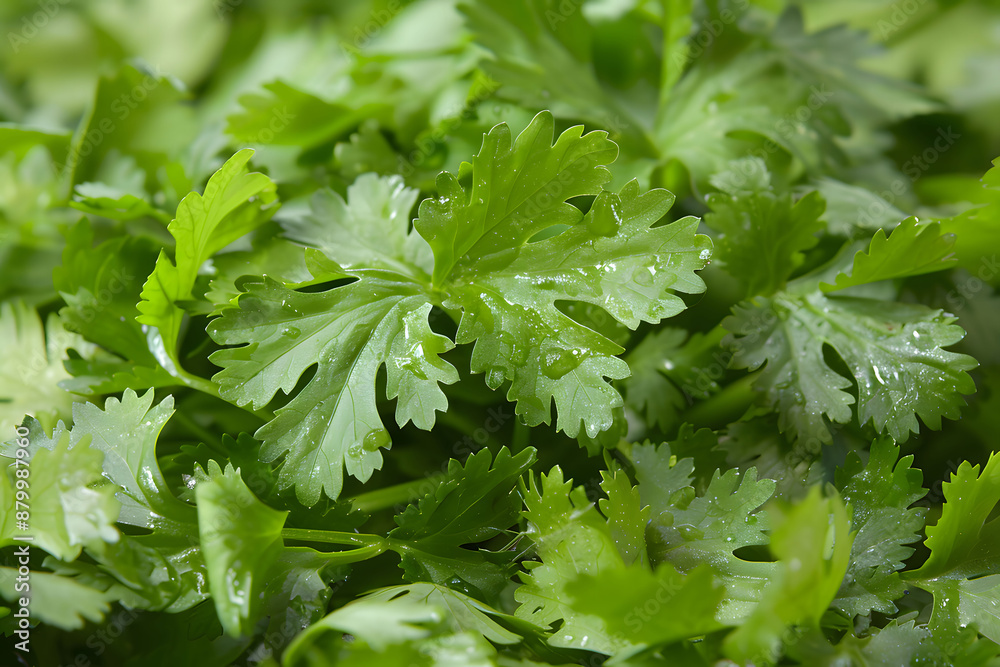 Food close-up. Parsley