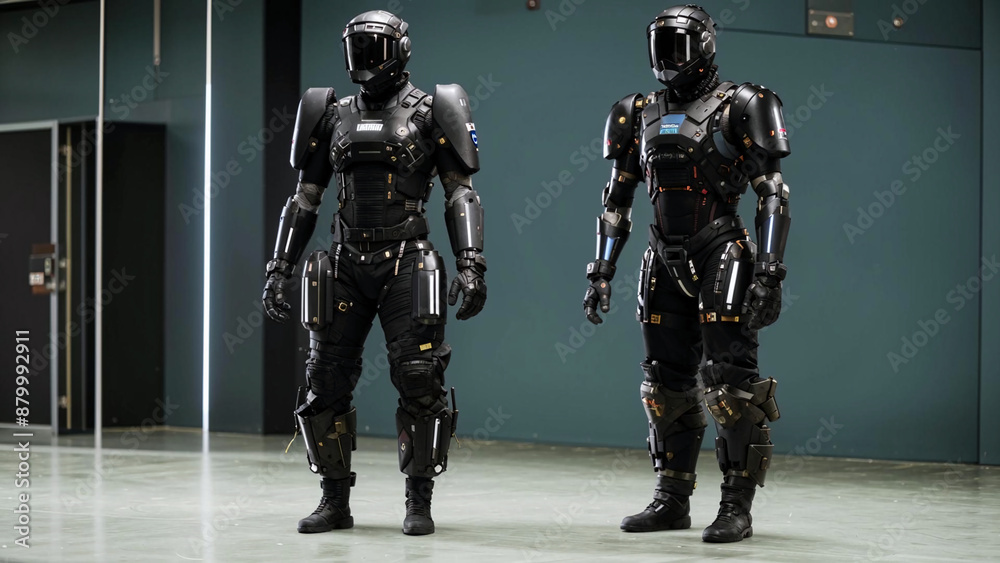 robot soldier in uniform robot soldier in uniform