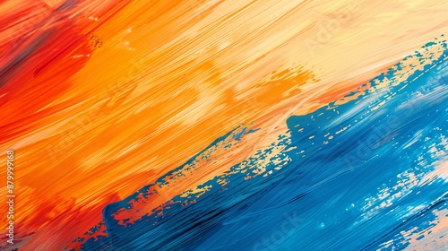 Abstract Art with Vibrant Colors