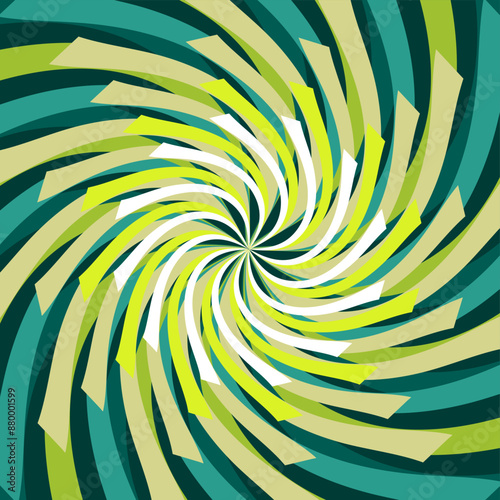 tosca green wind whirl background abstract vector illustration