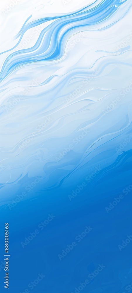 Obraz premium Abstract Blue and White Swirling Pattern