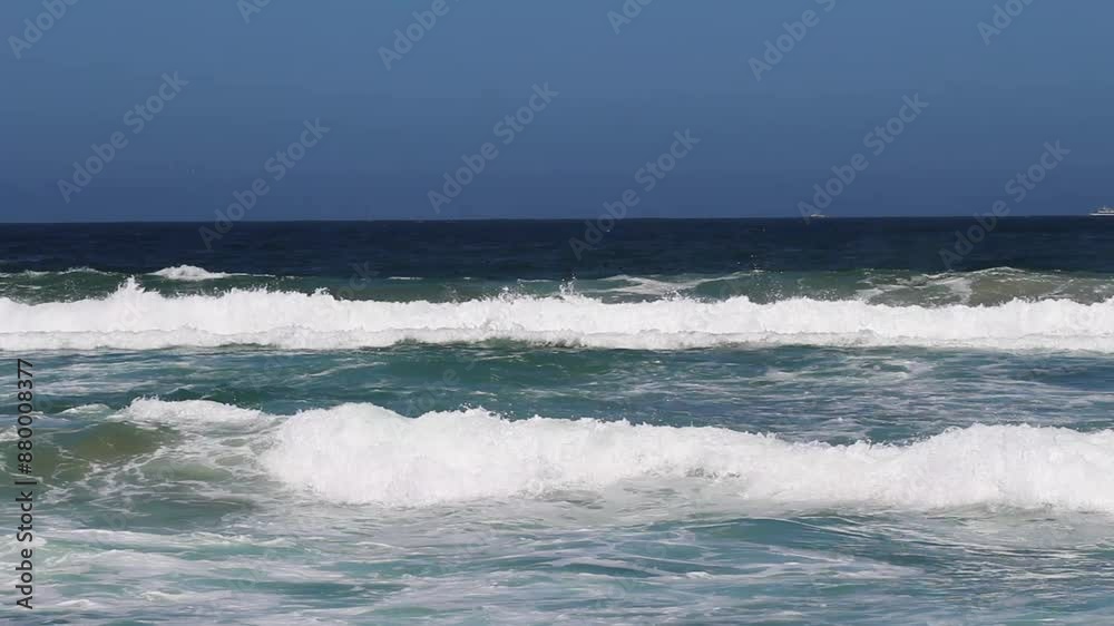 Ocean Waves With Blue Sky And Distant Ships On Horizon Marina California
Ocean Waves With Blue Sky And Distant Ships On Horizon Marina California