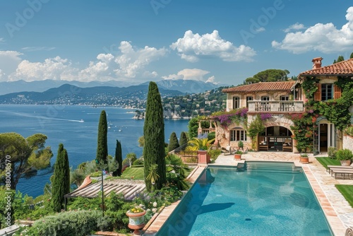 French riviera getaways  sun kissed coastal bliss and relaxation for the perfect escape photo