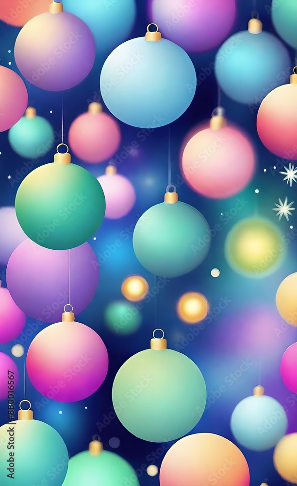 christmas background with balls and snowflakes christmas background with balls and snowflakes