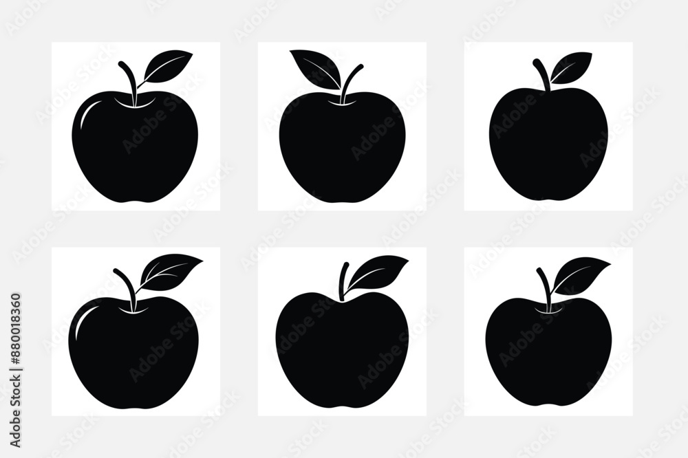 set of apples set of apples