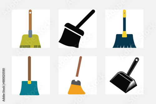 set of cleaning equipment
