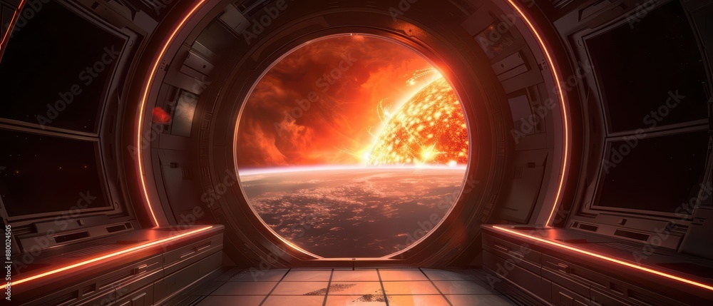 A fantastical residence where windows are portals to the sun