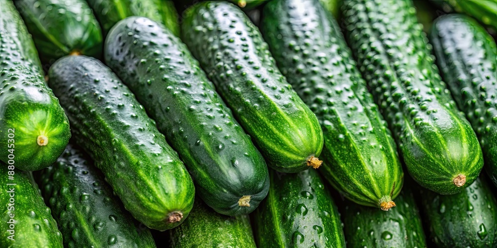 Dark green and shiny cucumbers , fresh, organic, vegetable, produce, healthy, nutritious, garden, food, salad, ingredient, skin Dark green and shiny cucumbers , fresh, organic, vegetable, produce, healthy, nutritious, garden, food, salad, ingredient, skin