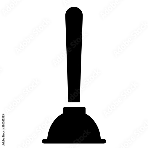 rubber plunger icon 